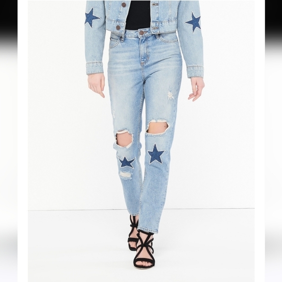 Sandro Denim - Sandro straight cut high-waisted jeans Size 34 sandro or 2 US